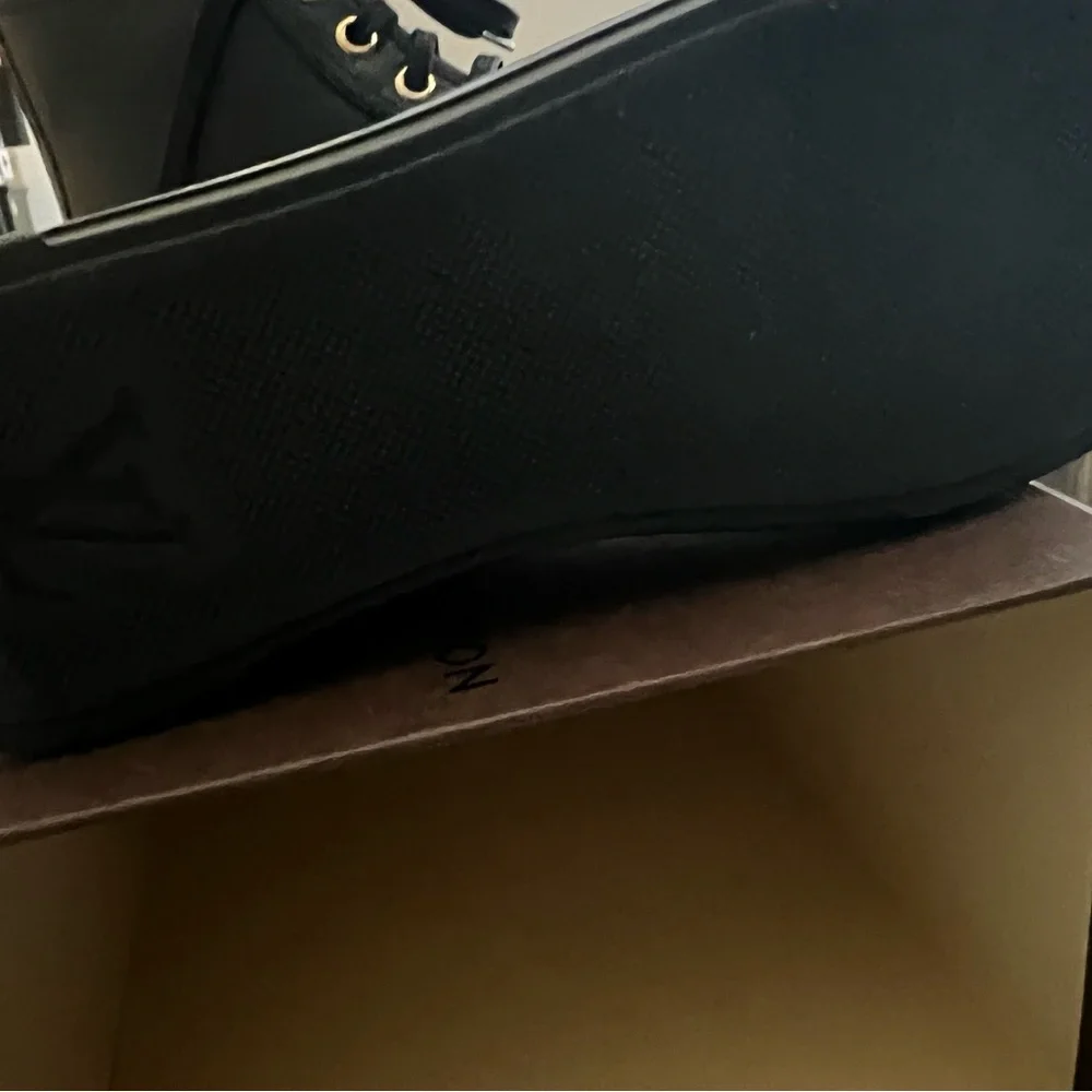 Louis Vuitton Black and Gold Studded booties - Picture 6 of 9